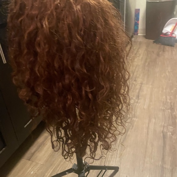 Human hair Blend Wigs multiple styles worn once lace front free part - Picture 7 of 9